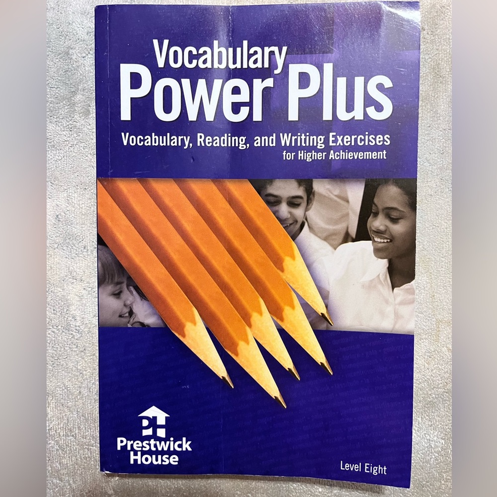 Vocabulary Power Plus Level 8 by Prestwick House Workbook